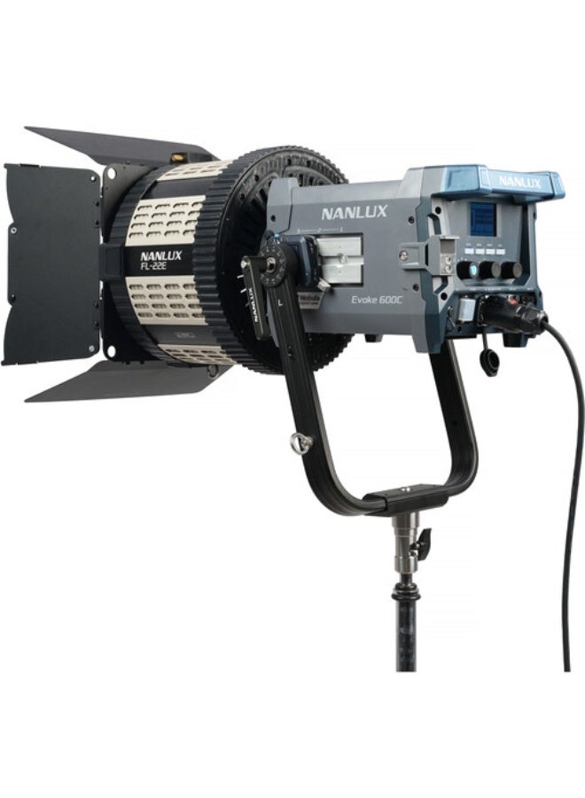 نانليت Nanlux FL-22E BE Mount Motorized Fresnel Lens (15-48°) - Image 5